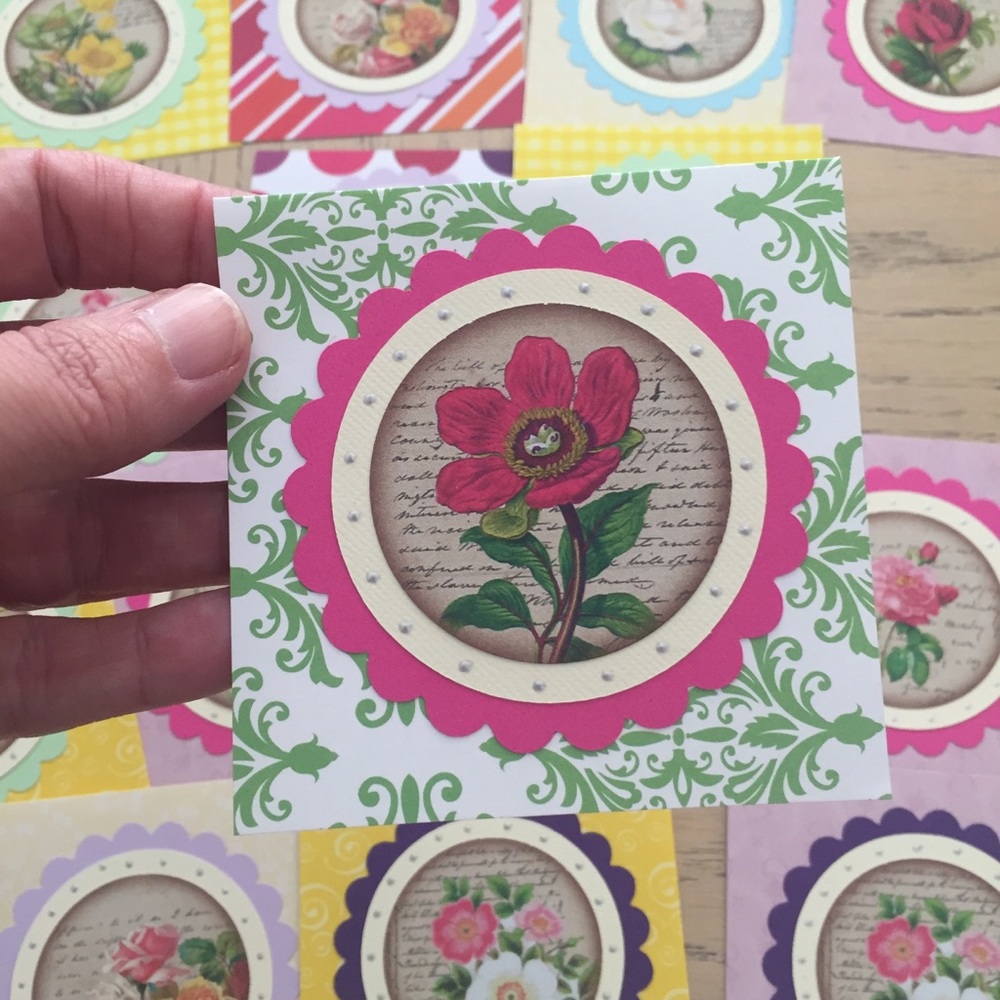 Handmade Blank Seller Thank You Greeting Cards